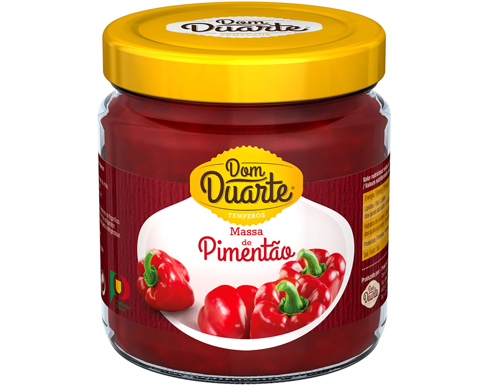 Tempero Dom Duarte Massa Pimentão 200g Dom Duarte