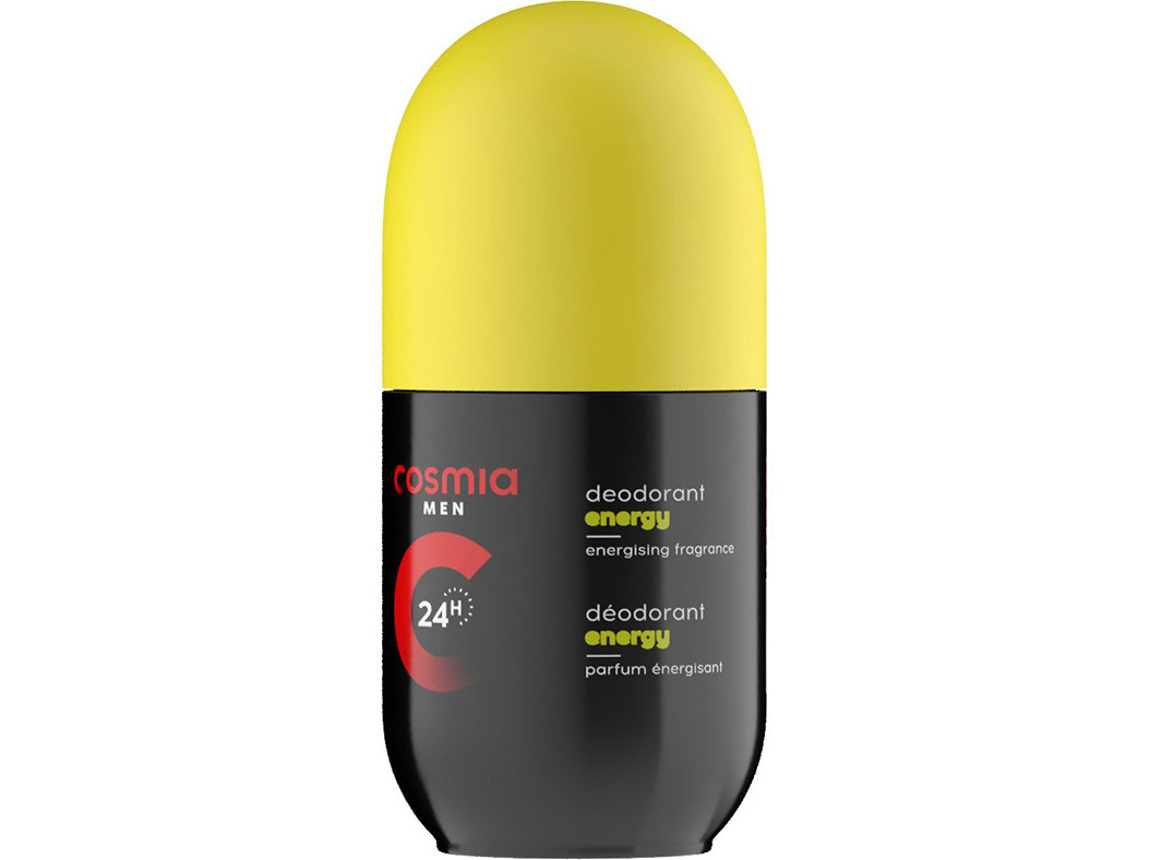 Desodorizante cosmia men roll on energy 50ml