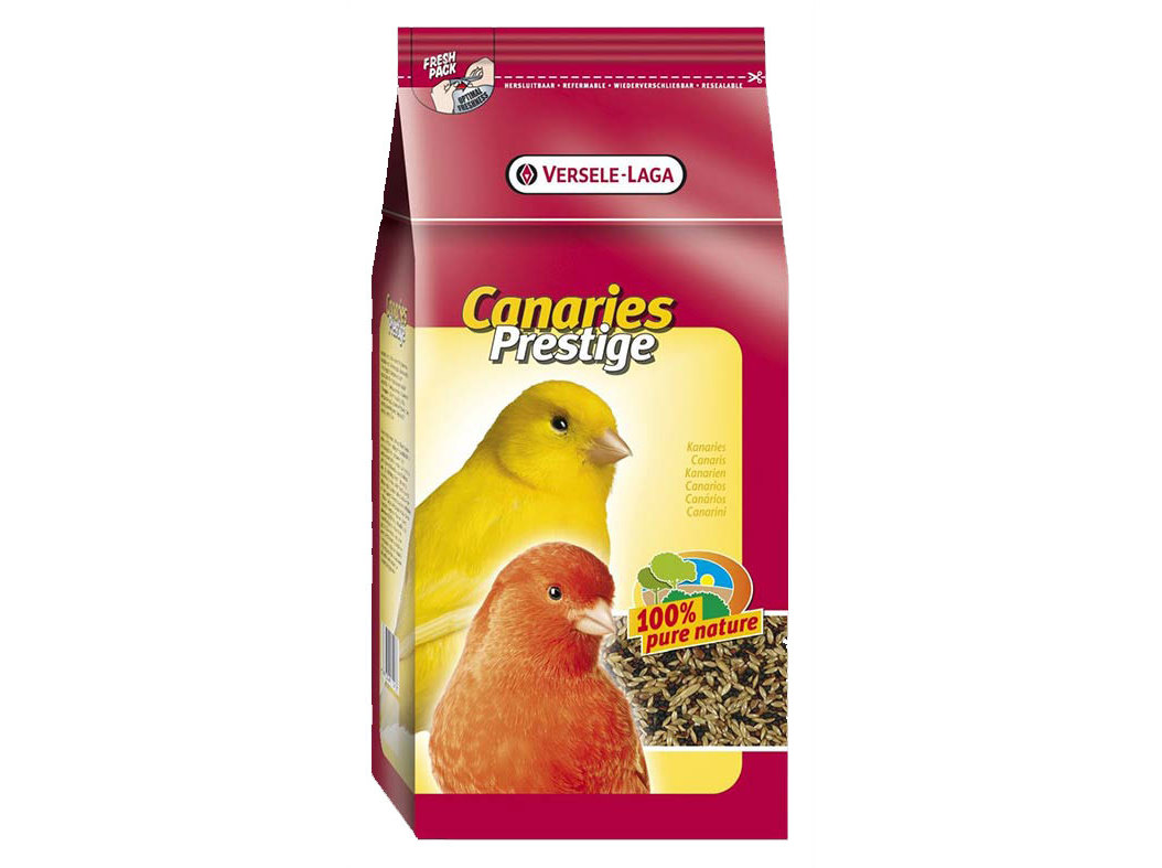 Comida canários versele laga prestige saco stand up 1kg