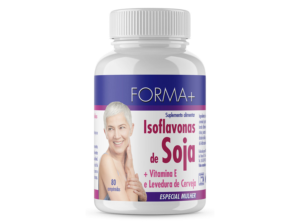 Suplemento Forma+ Isoflavonas Soja 80 Comp Forma+