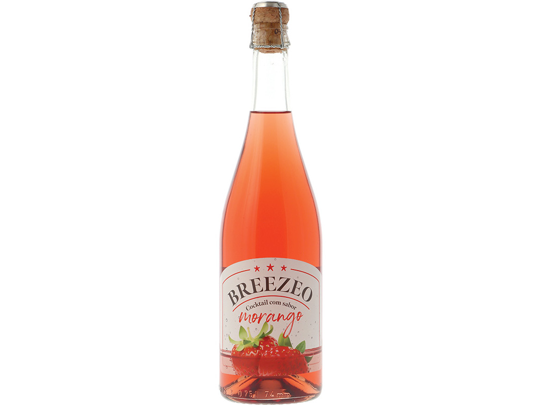 Cocktail Breezeo Morango 0.75 L Breezeo