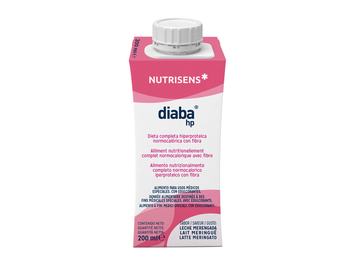 Suplemento Nutrisens Diaba Hp Leit Merengado 200 Ml Nutrisens