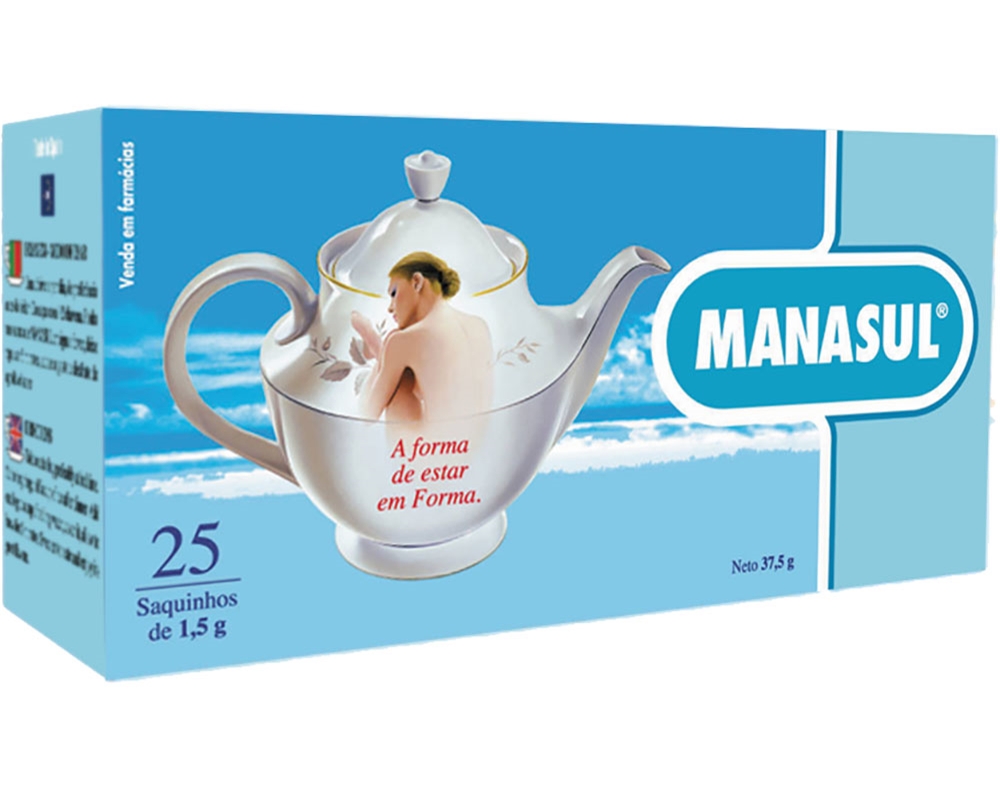 Chá Manasul 25 Carteiras Manasul