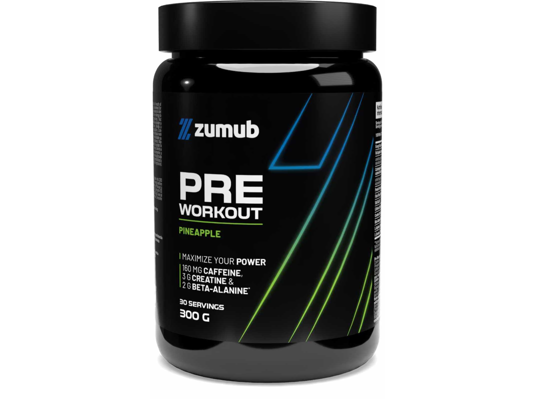 Pré-treino zumub ananás 300g