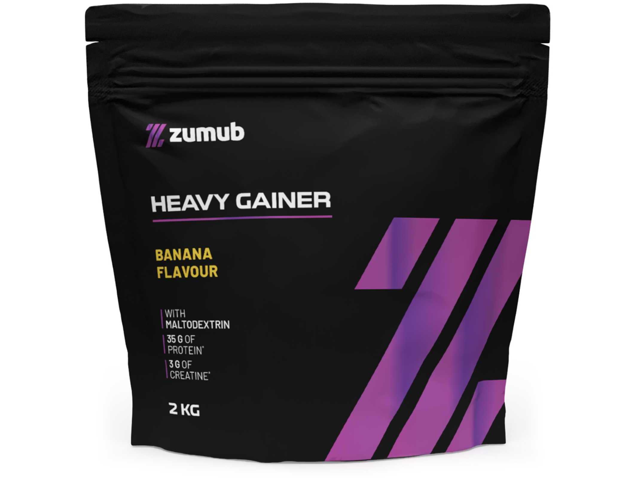 Heavy gainer zumub banana 2kg