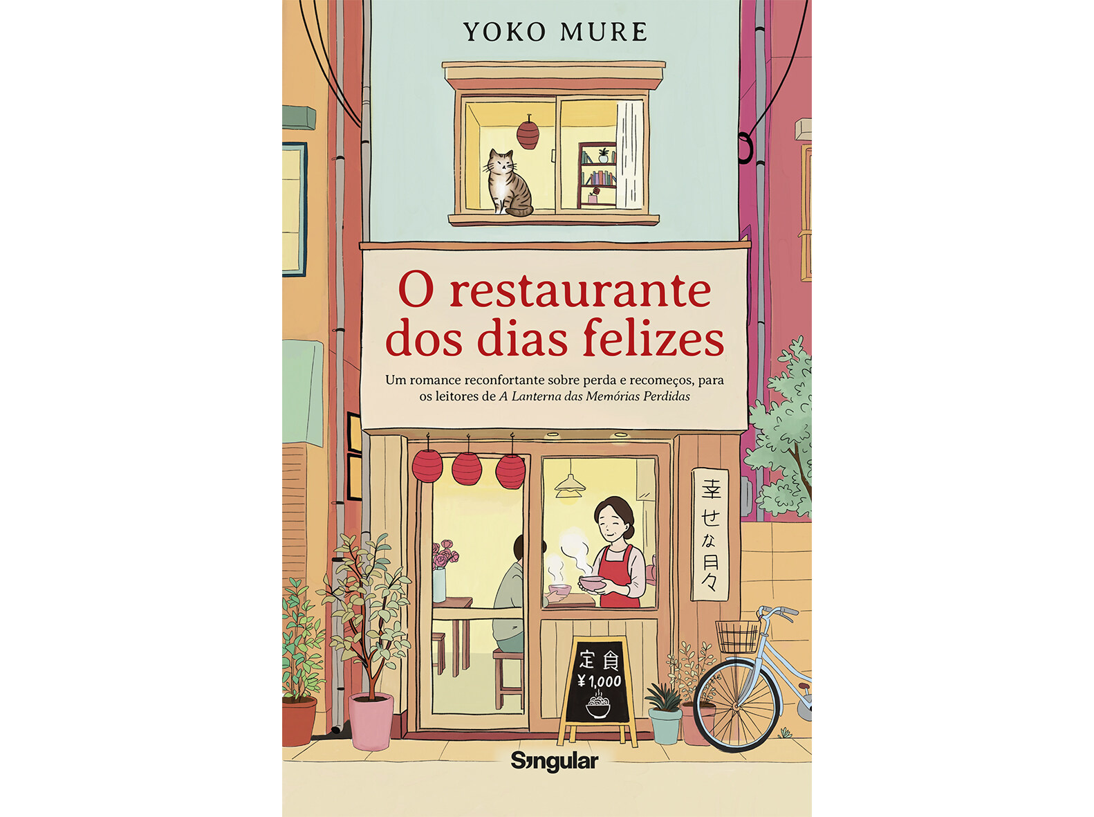 Livro o restaurante dos dias felizes de yoko mure
