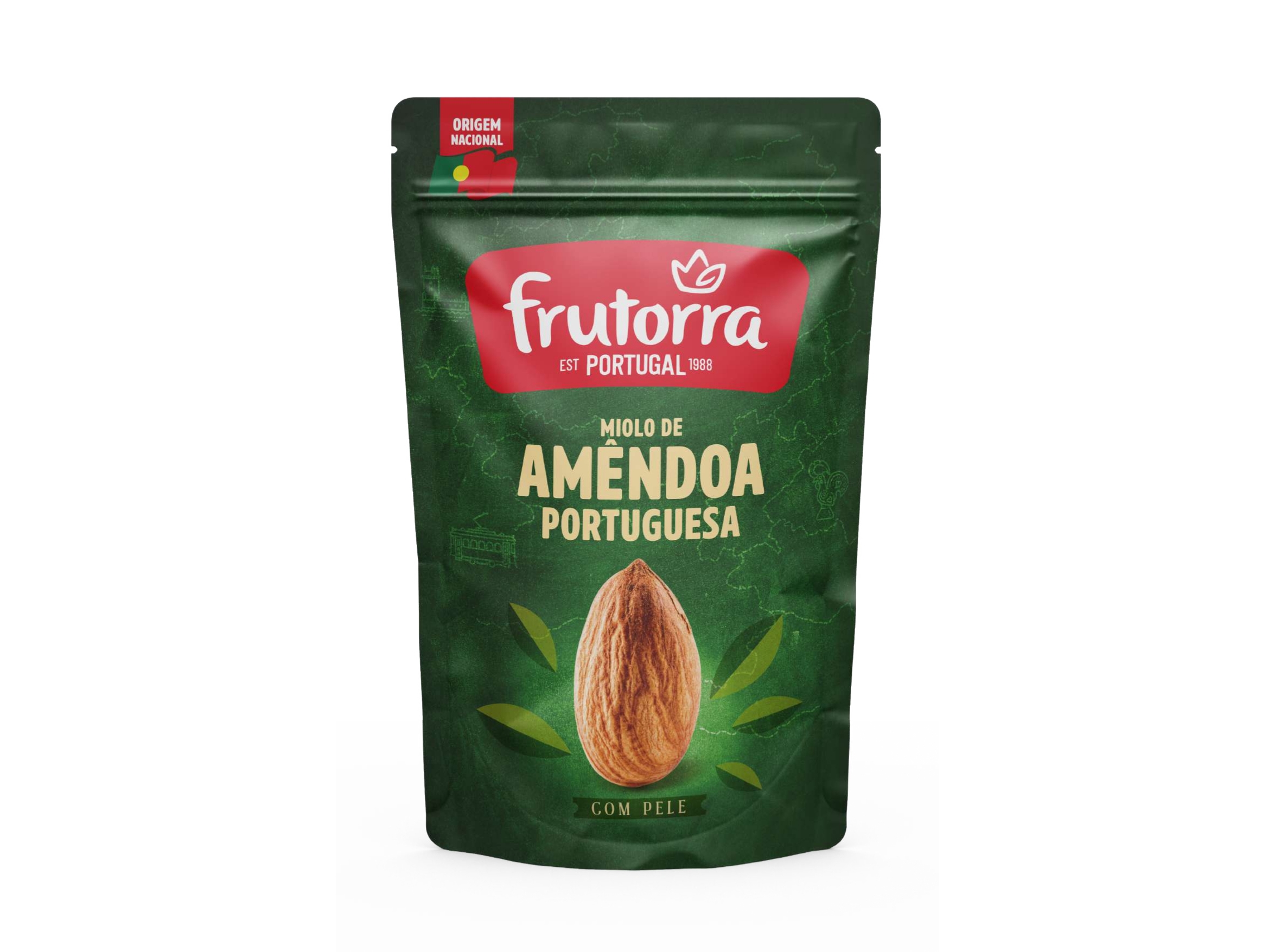 Miolo Amêndoa Com Pele Frutorra Nacional 100 G Frutorra