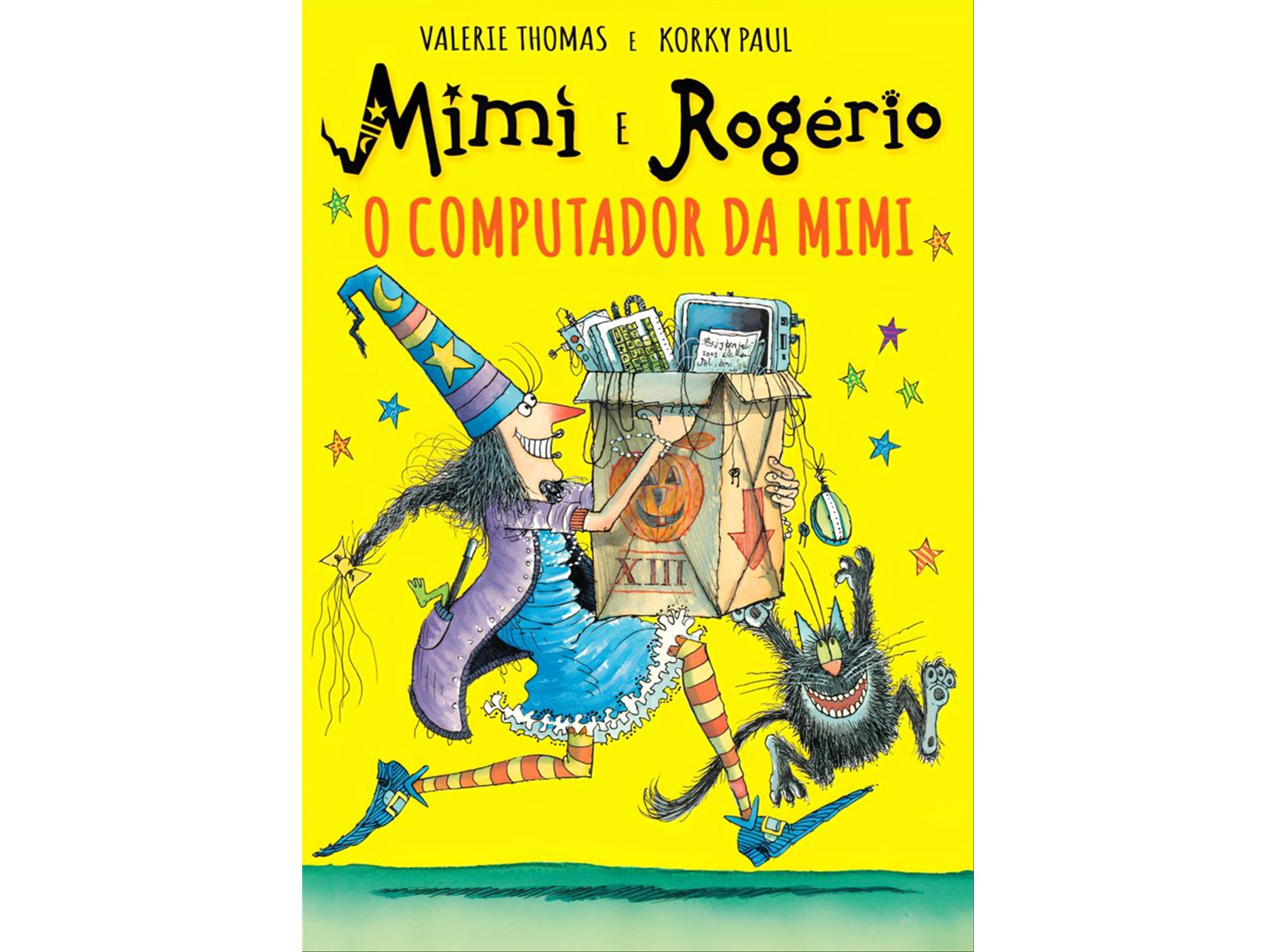Livro mimi e rogério: computador da mimi