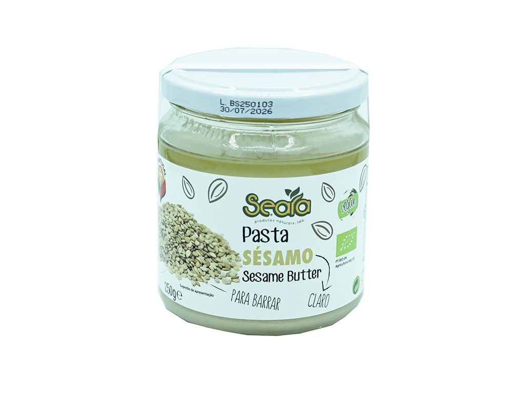 Pasta Sésamo (tahin) Seara Clara Bio 250g Seara