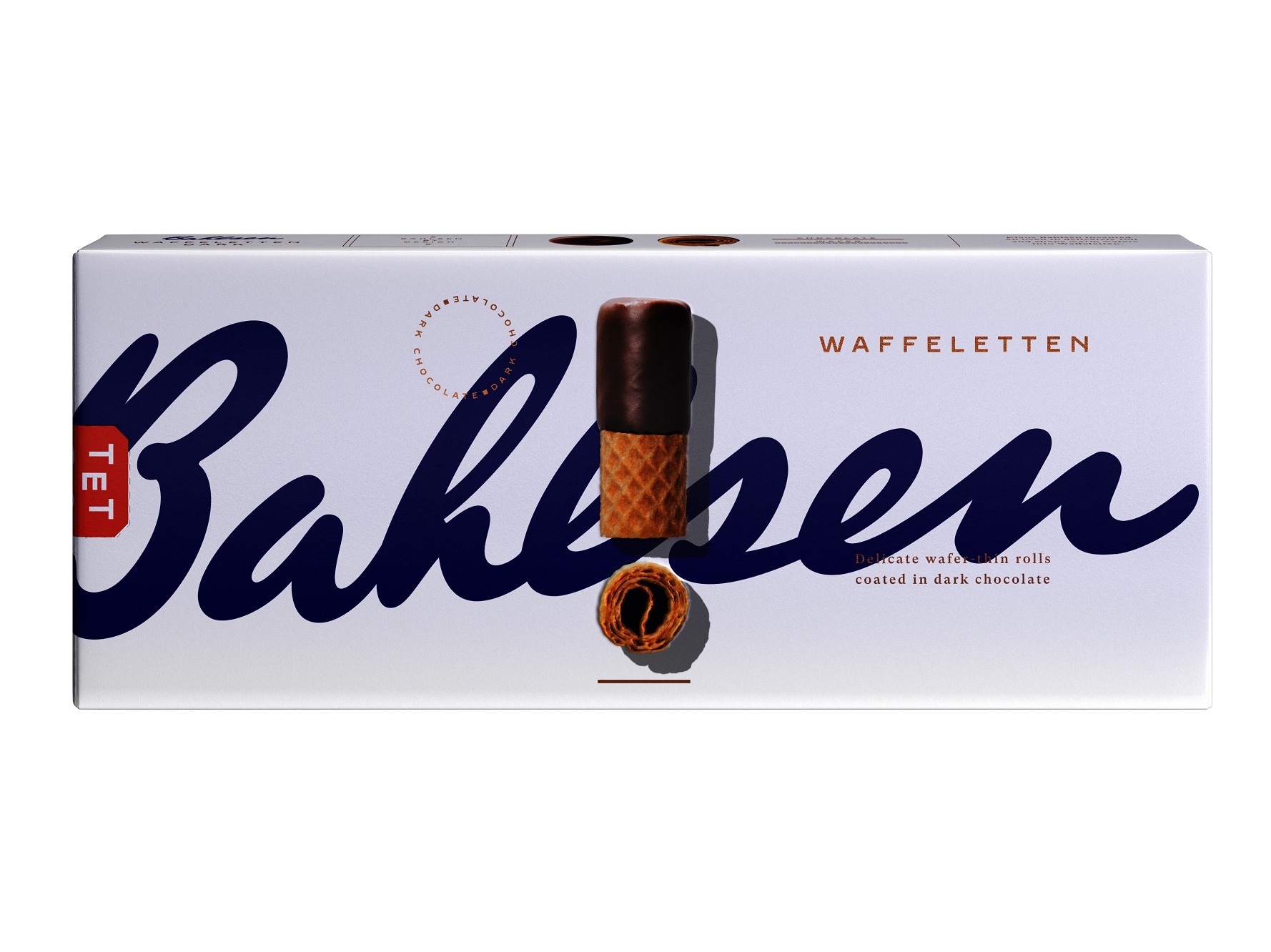 Bolachas Bahlsen Waffeletten Chocolate Negro 100g