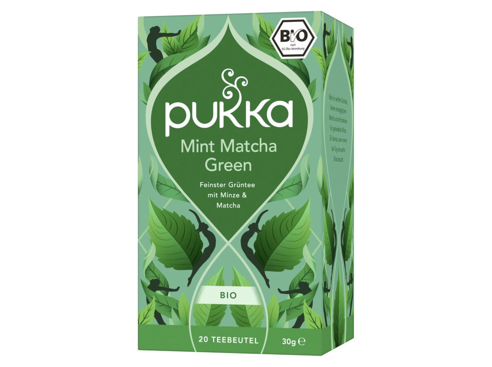 Chá Bio Pukka Matcha Menta 20 Saq Pukka