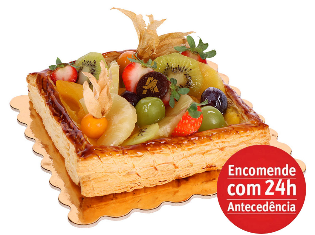 Tarte Folhada Com Frutas Produção Própria Kg Auchan