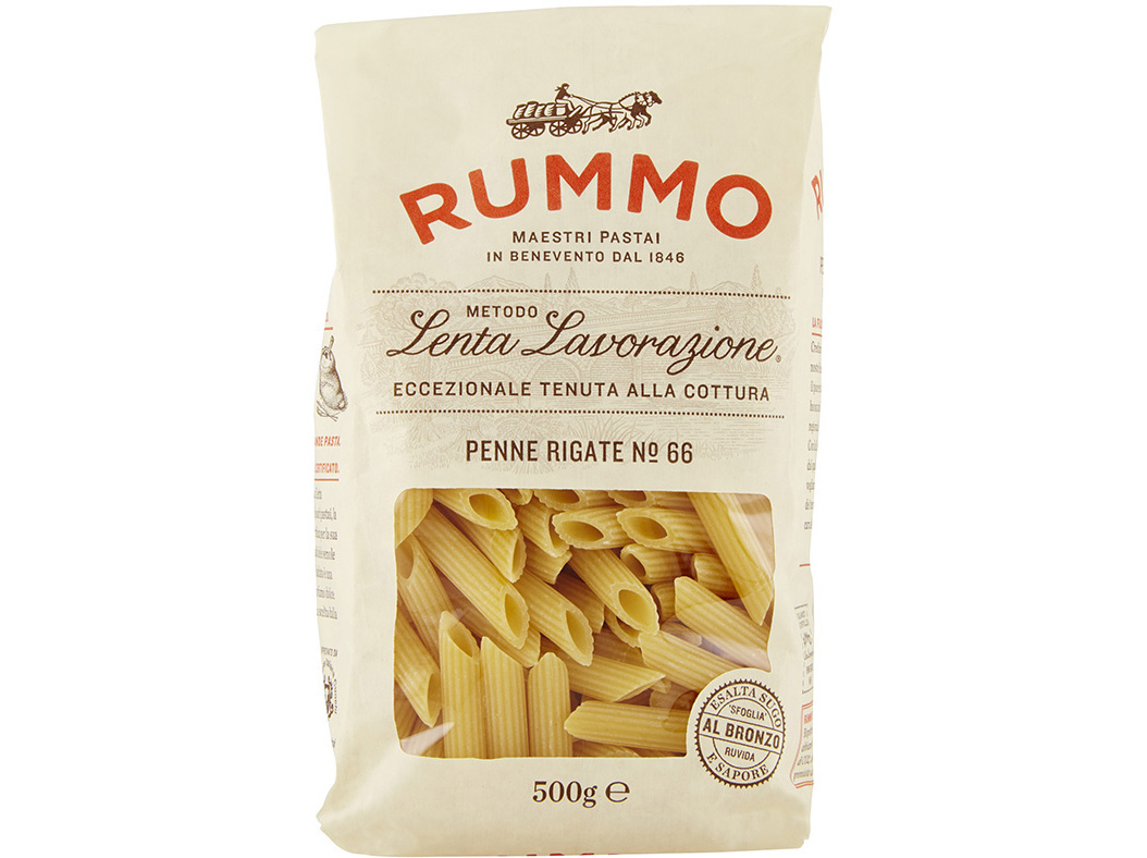 Massas rummo penne rigate 500g