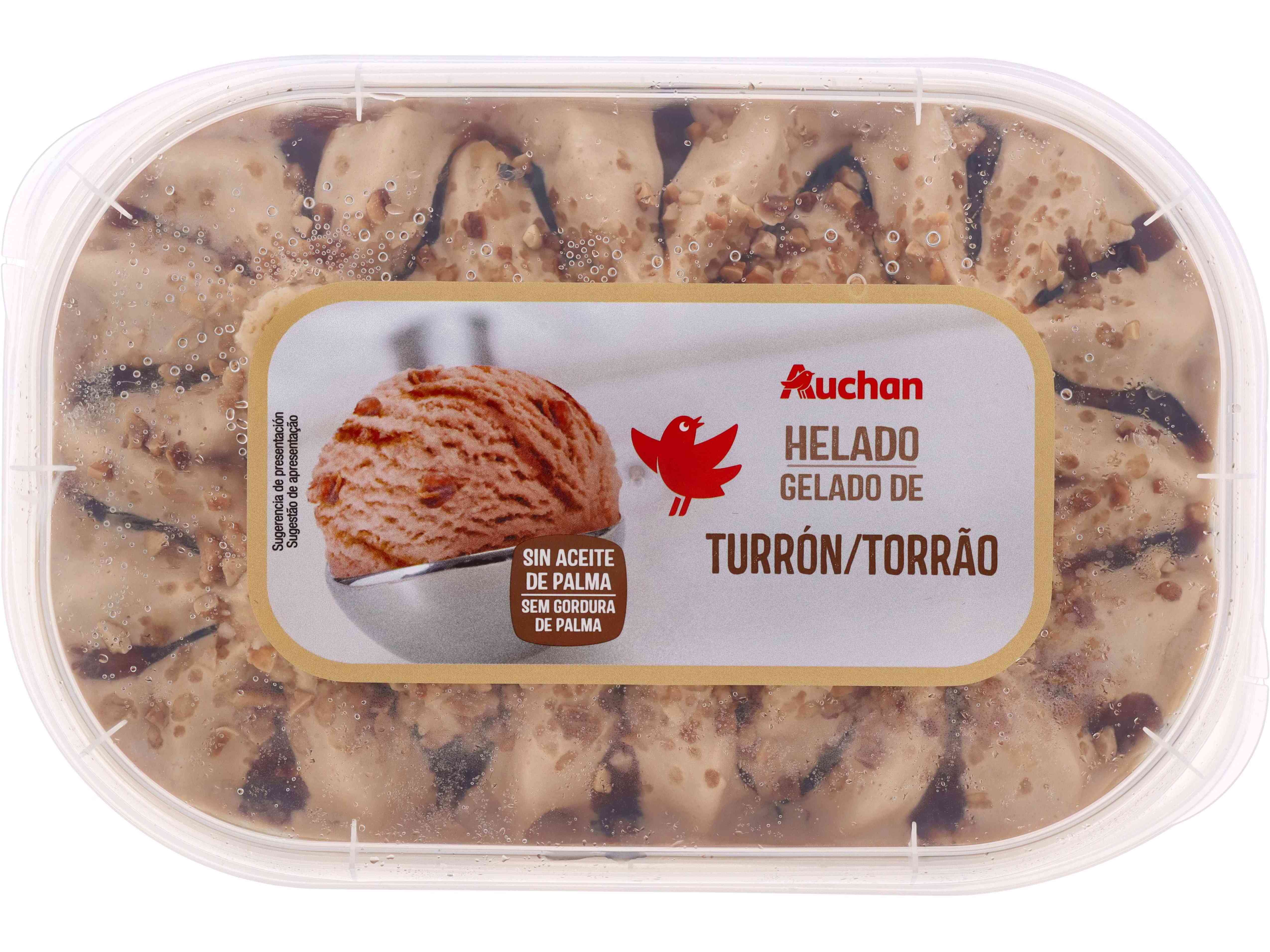 Gelado Auchan De Torrão 900ml Auchan
