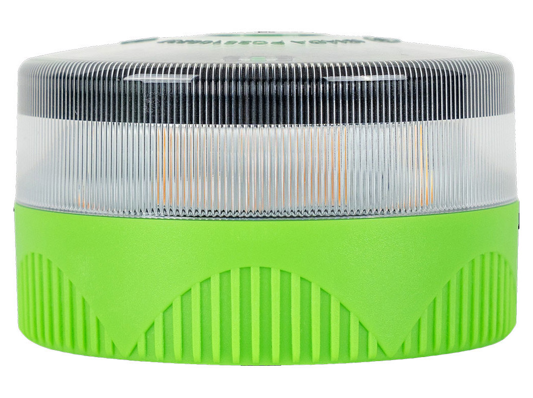 Luz emergência jfo laranja 82x82x49cm