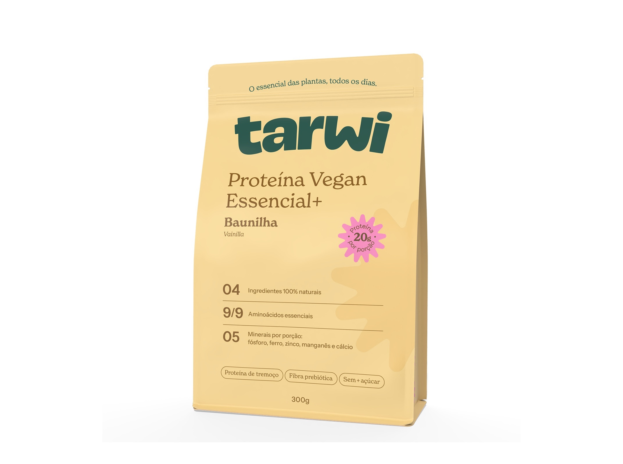 Proteina Vegan Tarwi Baunilha 300g Tarwi