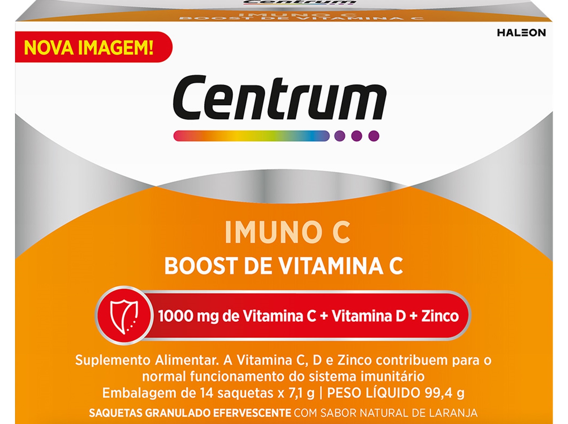 Suplemento Alimentar Centrum Imuno C 14saq Centrum