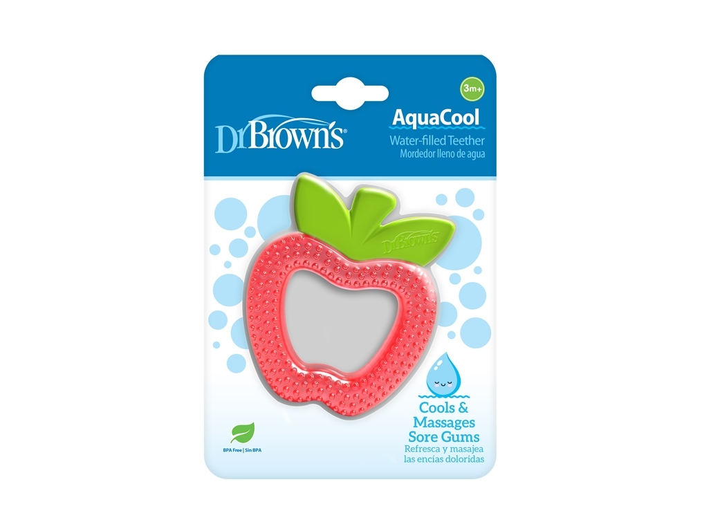 Mordedor dr. brown's aqua maçã +3m 1un