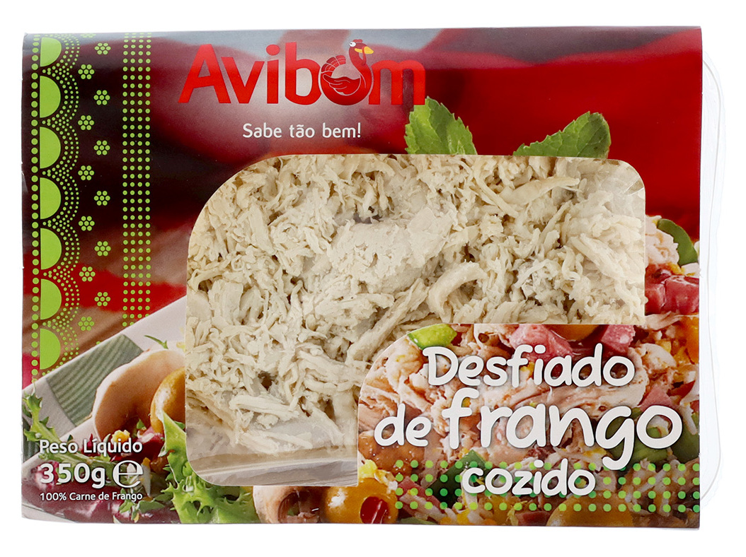 Frango Cozido Desfiado Avibom 350g Auchan