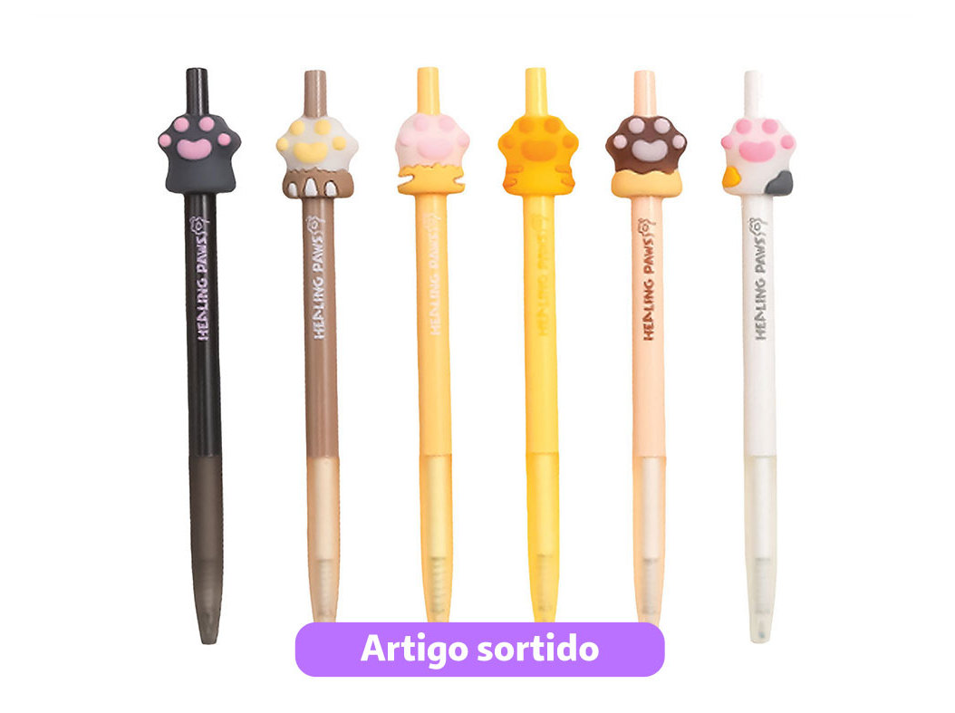 Lápis cute infinito pata gato modelos sortidos