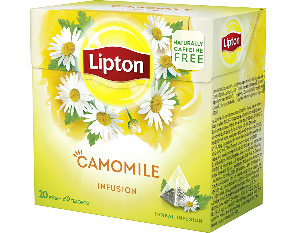 Infusão Lipton Camomila Pyramid 20un Lipton