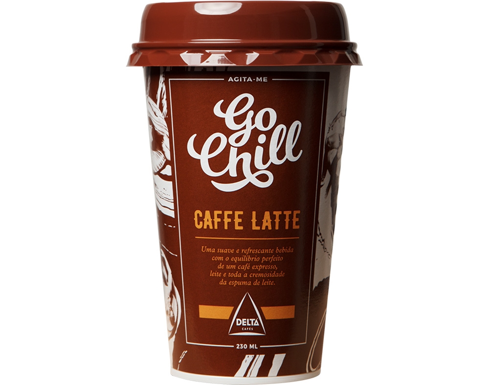 Bebida Delta Láctea Go Chill Caffe Latte 230ml