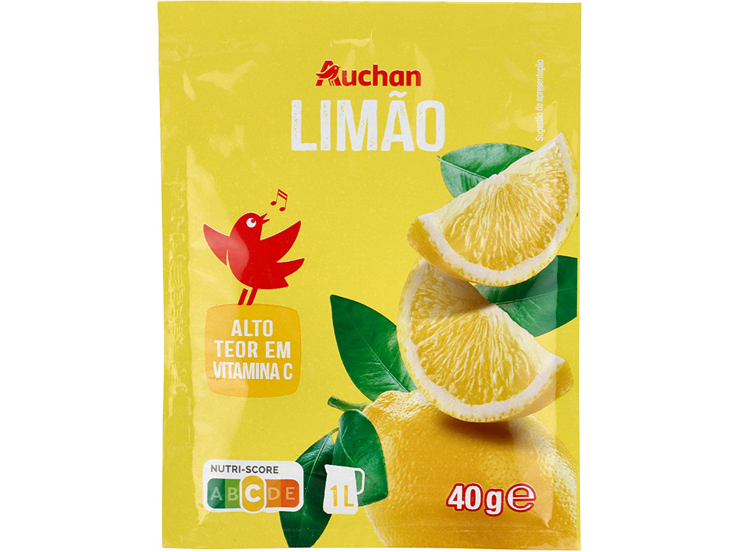Bebida Auchan Instantânea Limão 40g Auchan