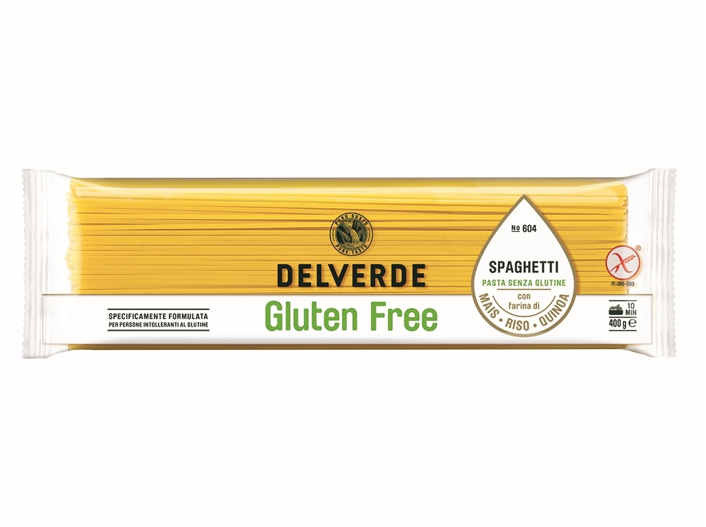 Esparguete delverde glúten free 400g
