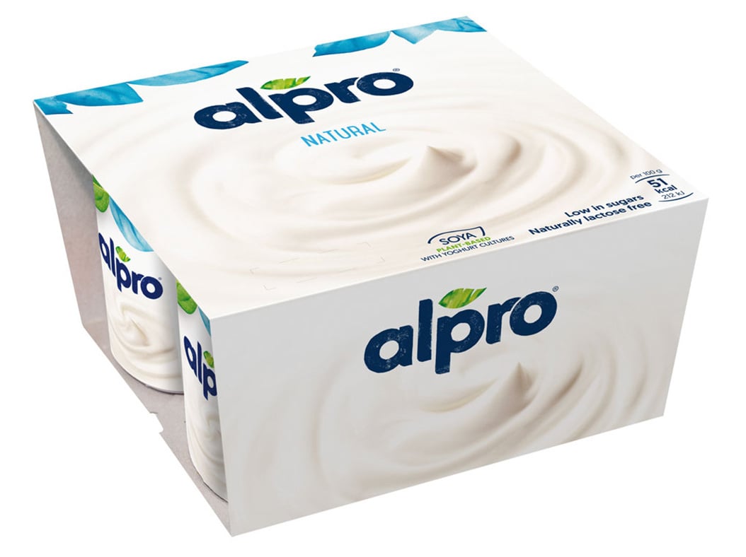 Yofu Alpro Soja Natural 4x125g Alpro
