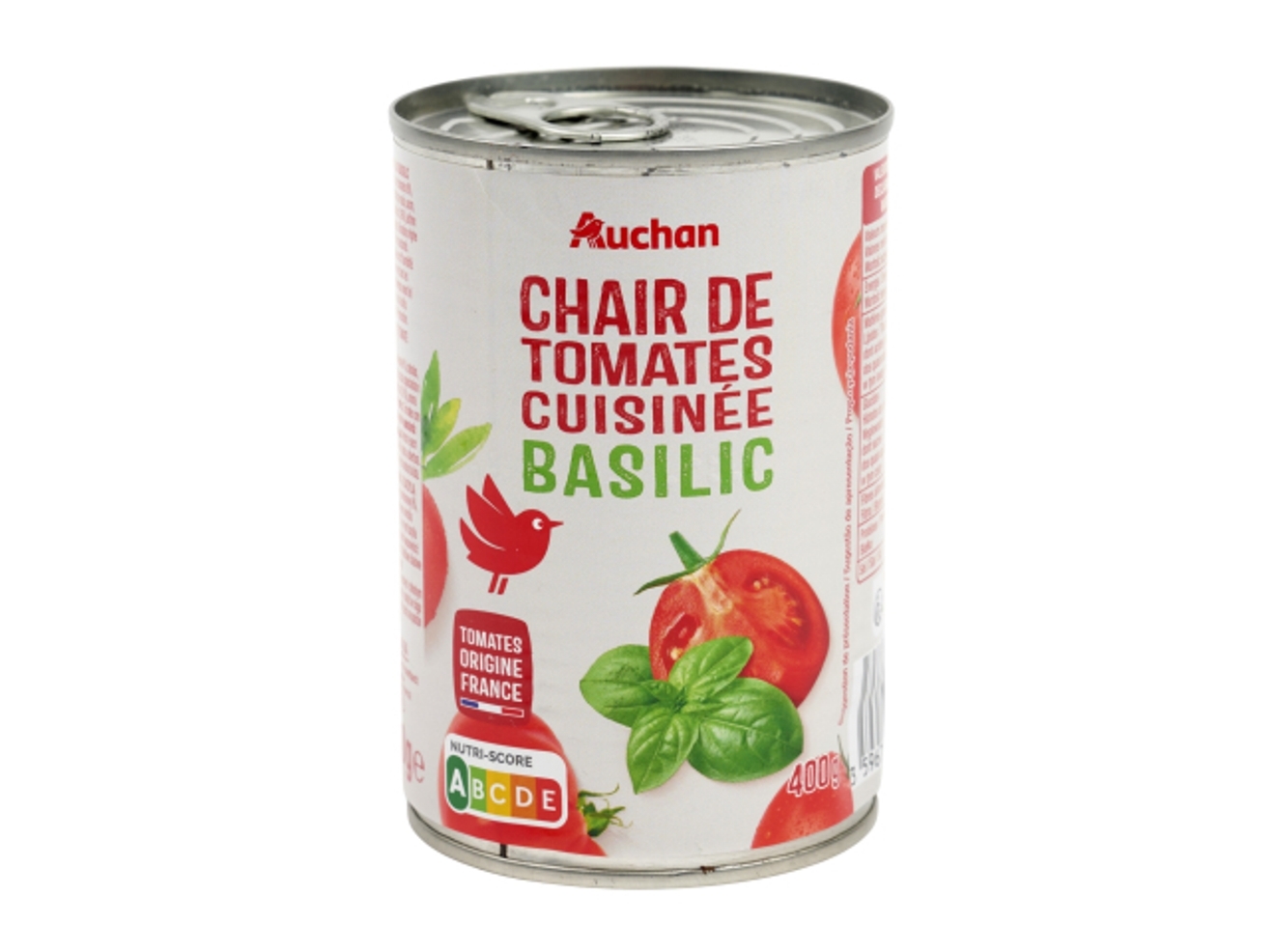 Preparado De Tomate Cozinhado Com Manjericão Auchan