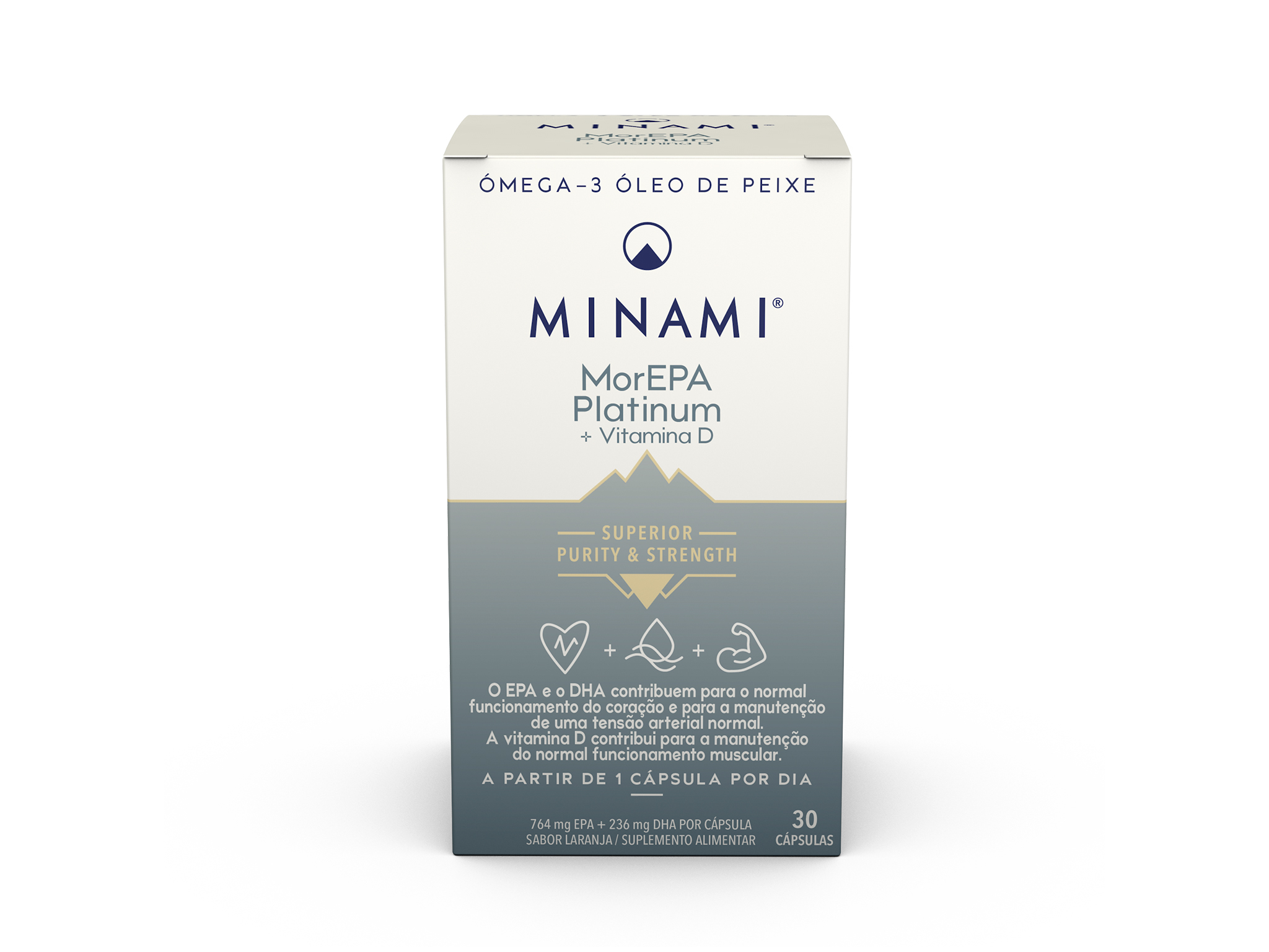 Suplemento Minami Morepa Platinium+ Vitamina D 30capsulas Minami