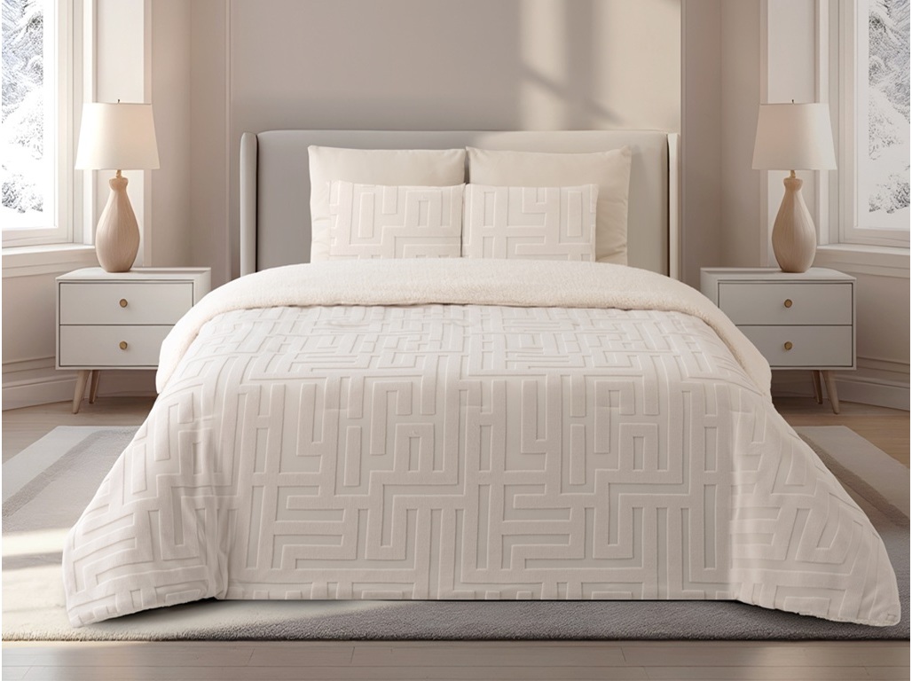 Edredão Jacquard Homespecial Sherpa 240x260