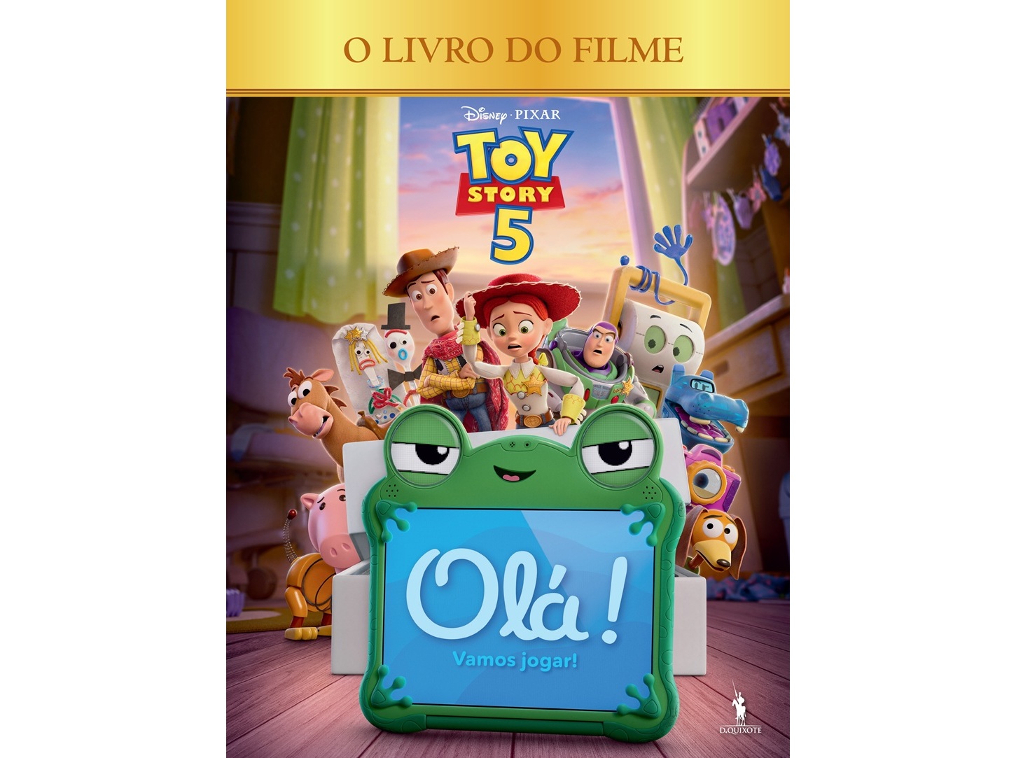 Livro toy story 5: o livro do filme
