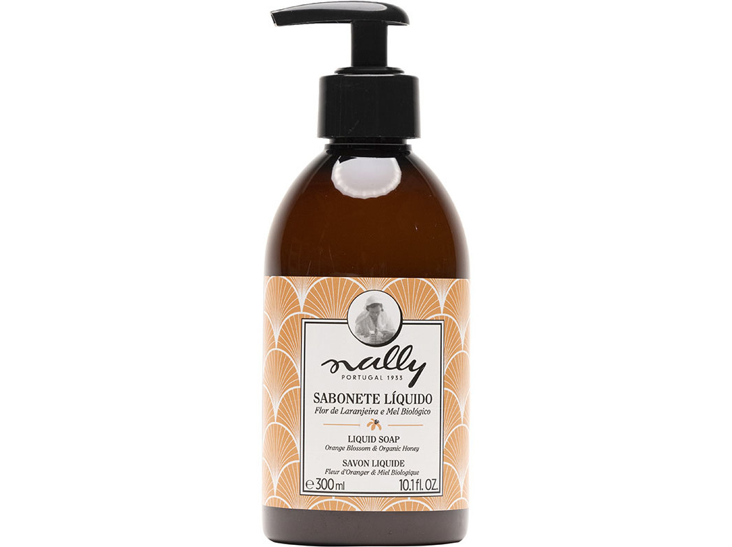 Sabonete Liquido Nally Flor Laranjeira Mel 300ml