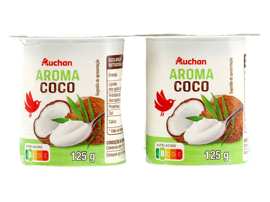 Iogurte Auchan Aroma Côco 4x125g Auchan