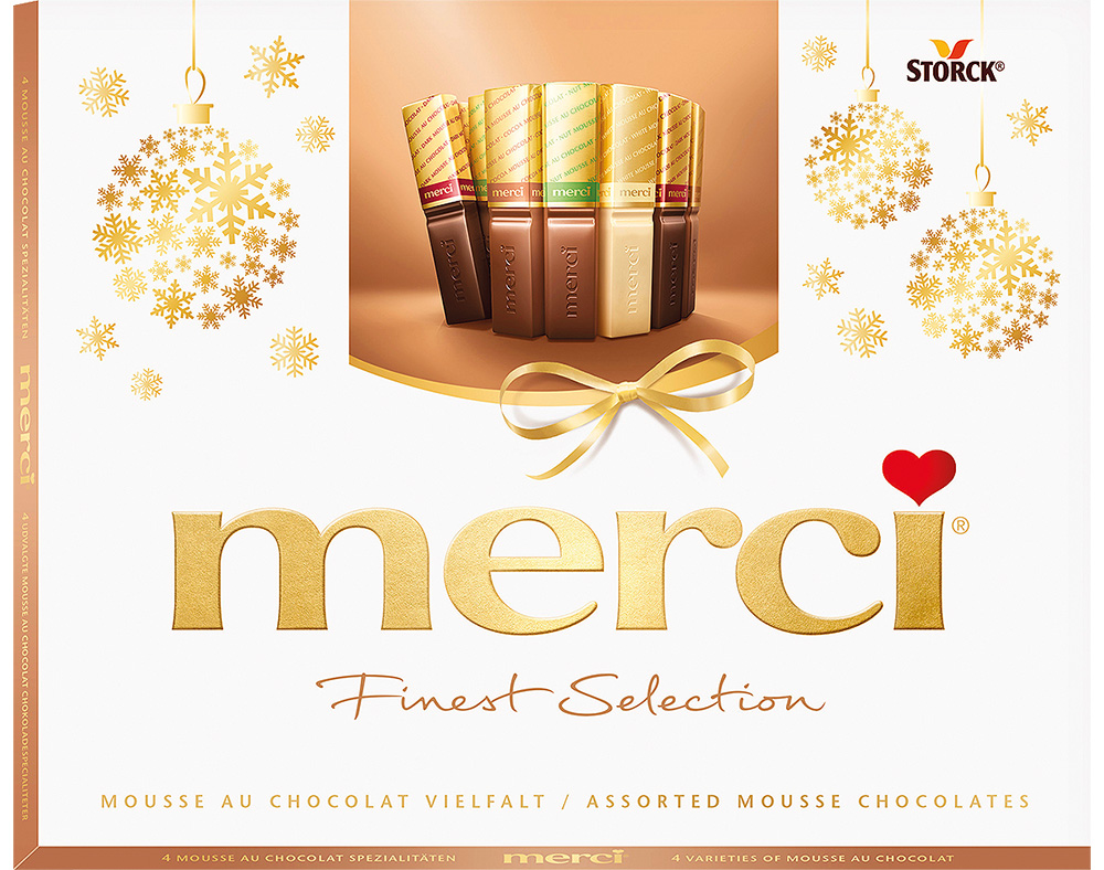 Bombons Merci Sortido Mousse 210g