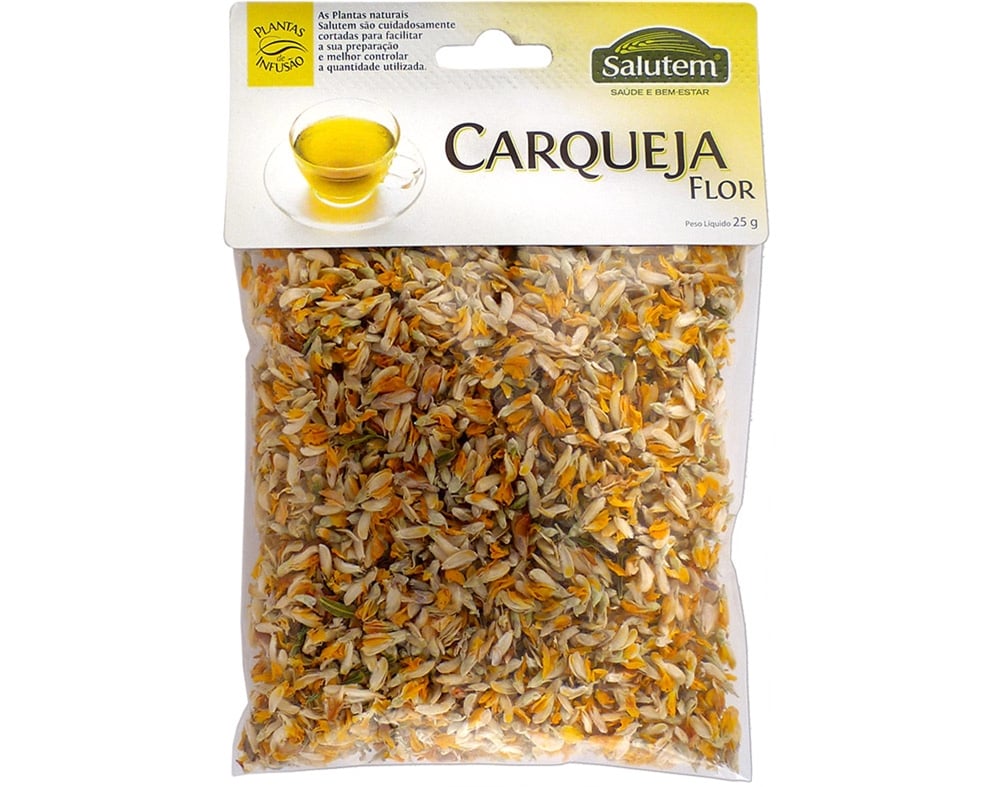 Chá salutem em saco carqueja flor 25g