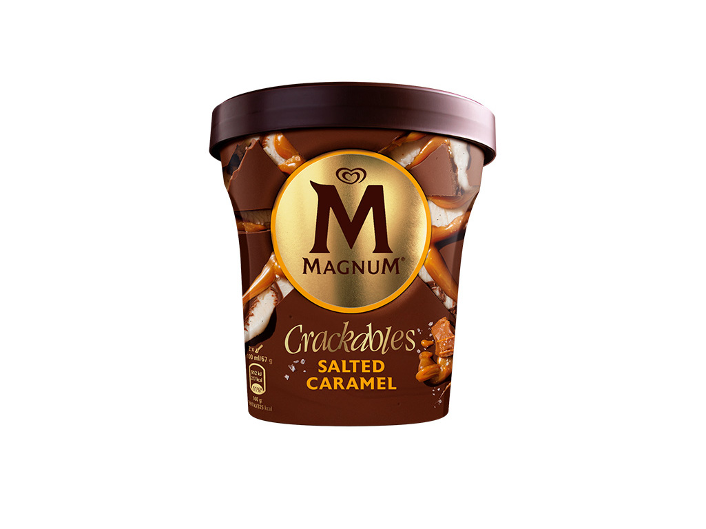 Geladomagnum pint double salted caramel 440ml
