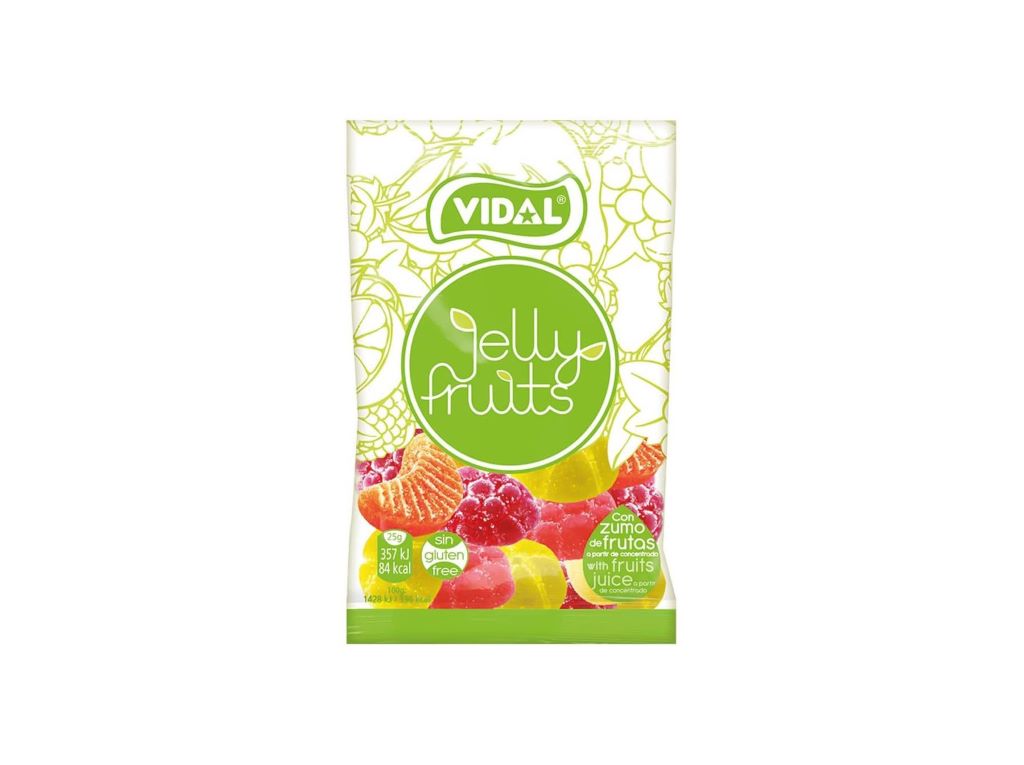 Gomas vidal jelly fruits 90g
