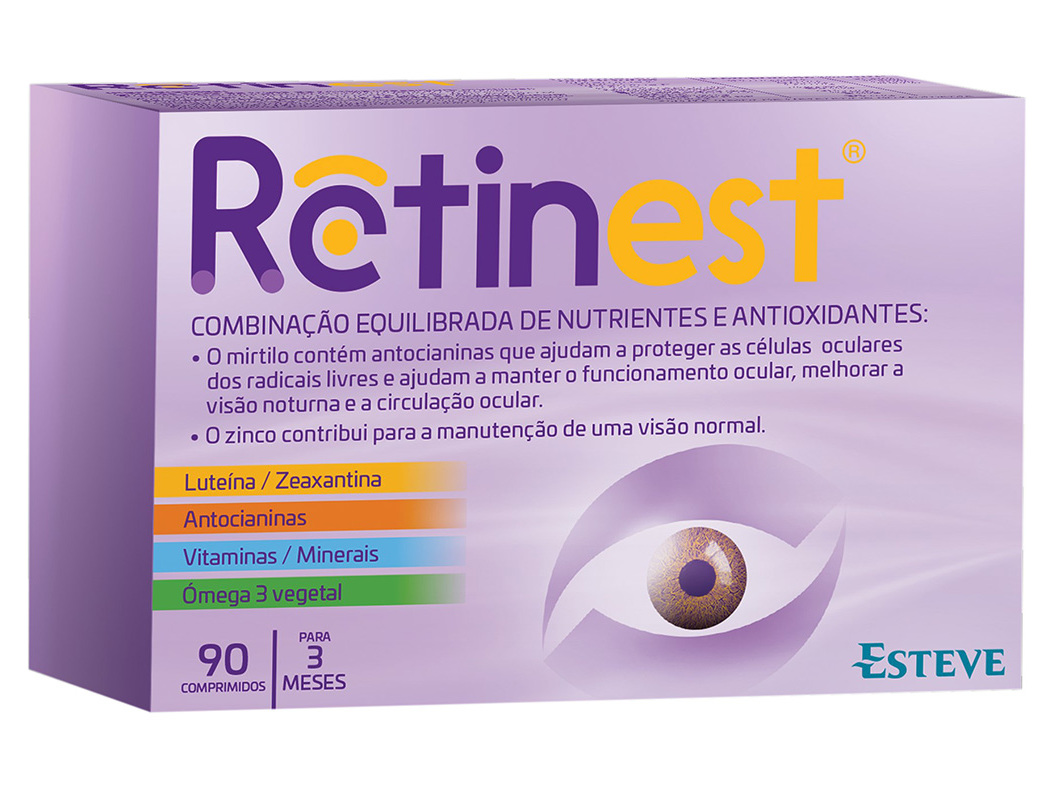 Suplemento Retinest 90 Comp Retinest
