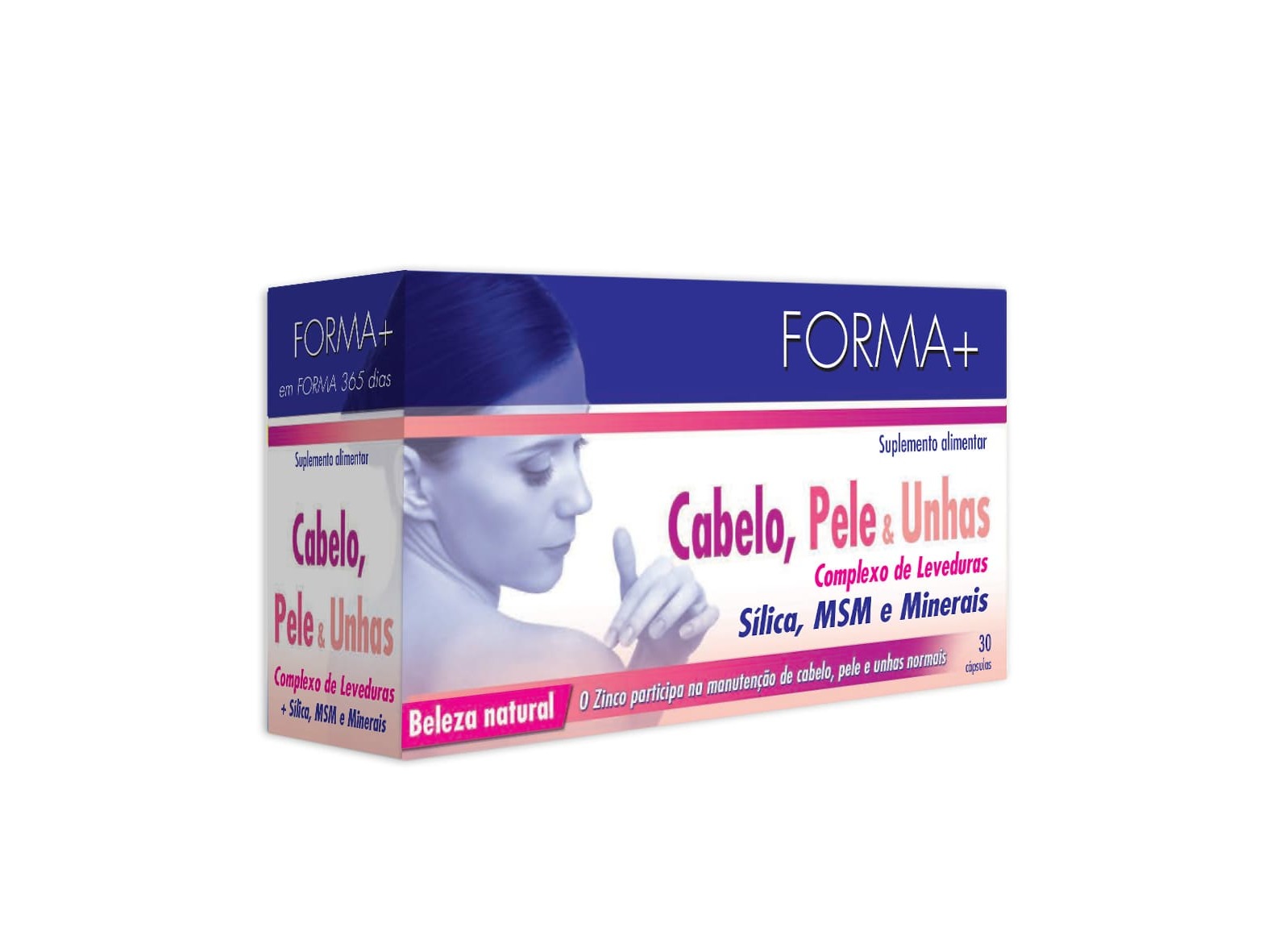Suplemento Forma+ Cabelo E Unhas 30 Caps Forma+