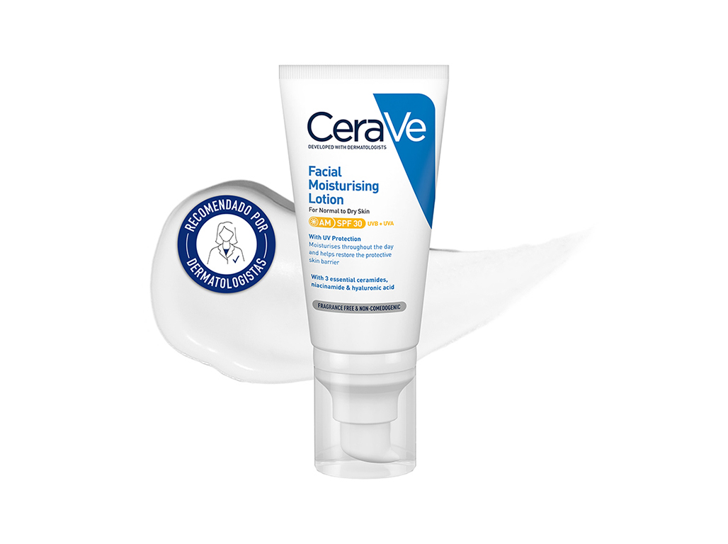 Loçao cerave hidratante facial spf30 52ml