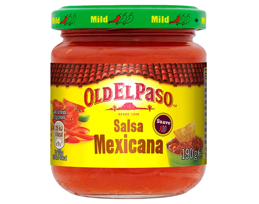 Molho old el paso mexicano mini 190g