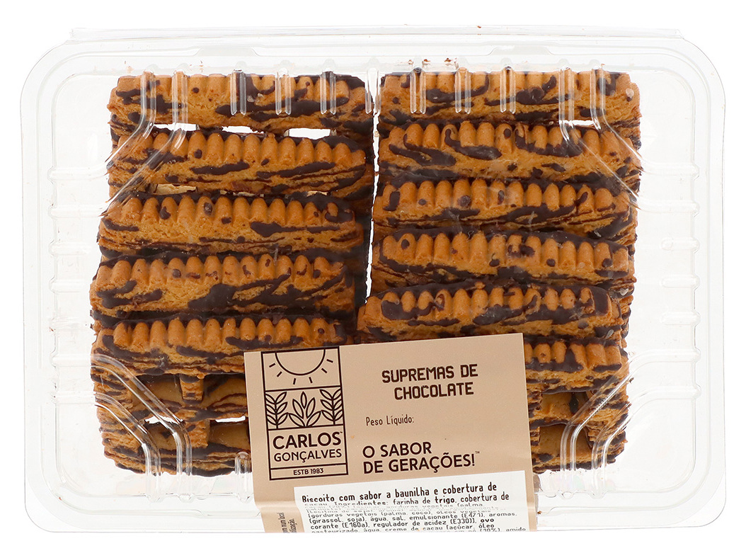Supremas De Chocolate 250 Gr De