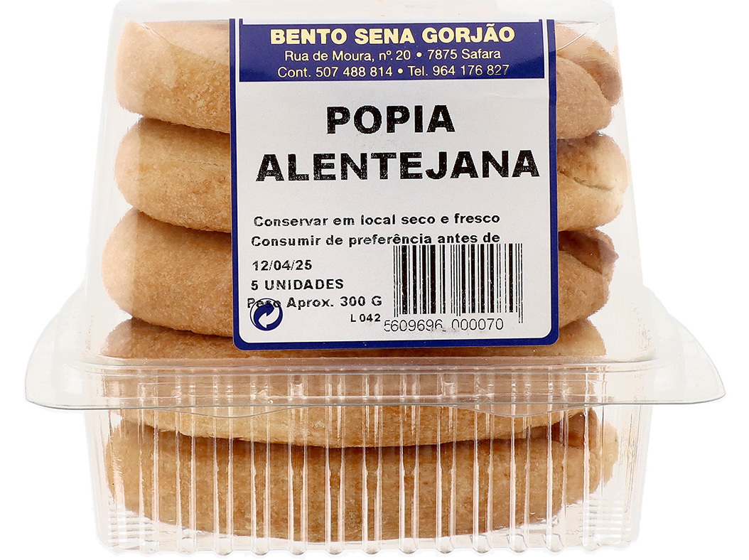 Popia Pastelinhos Safara Alentejana 300g Pastelinhos Safara