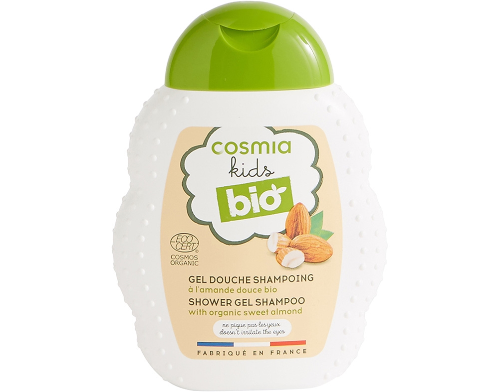 Gel banho cosmia kids bio 2em1 amêndoas doces 250ml