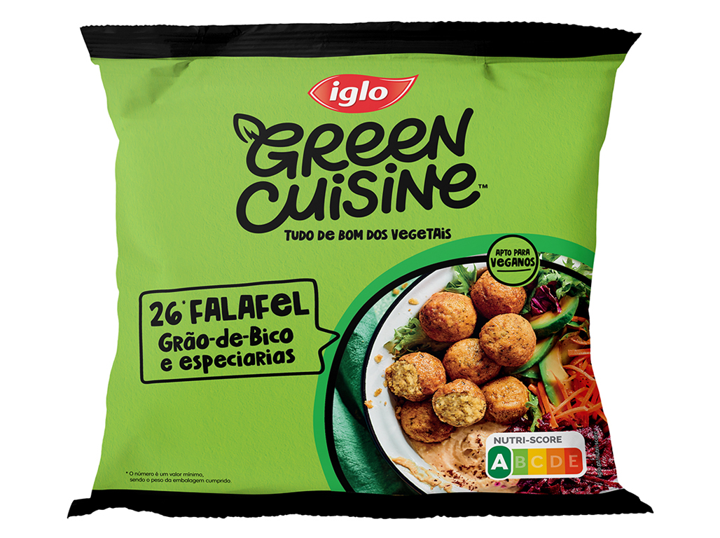 Falafel iglo green cuisine 450g