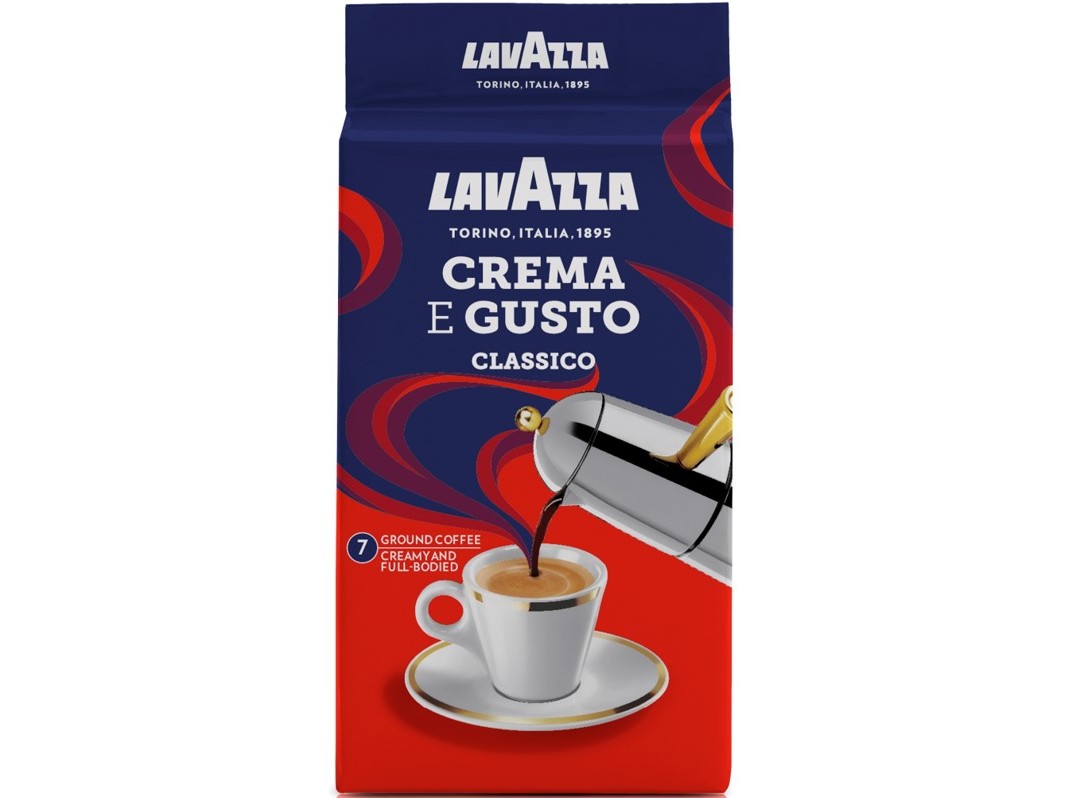 Café lavazza moído crema e gusto 250g