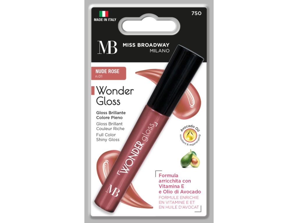 Batom mb milano gloss nude rose un