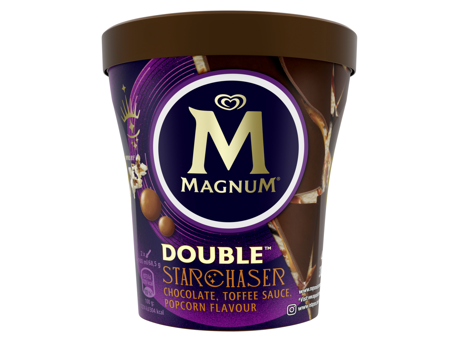 Gelado Magnum Pint Double Starchaser 400ml | Auchan